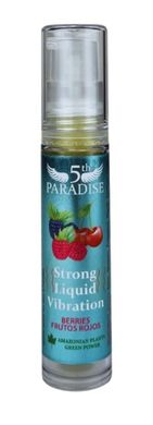 Стимулирующий гель (жидкий вибратор) 5th PARADISE Strong Liquid Vibration - Berries, 10 ml