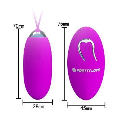 Виброяйцо Pretty Love Jenny с дистанционным управлением, BI-014362W-9
