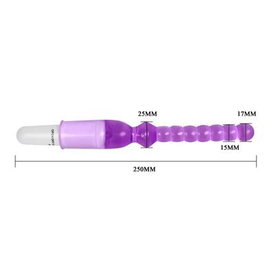 Анальний вібратор BI-010021-Purple