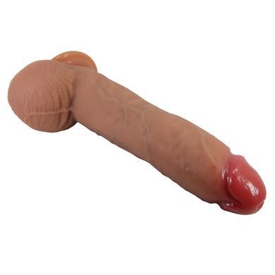 Силиконовый фаллоимитатор на присоске PRETTY LOVE - Mendel 10" Super Soft Liquid Silicone Dildo, BW-008142N