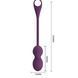 Вагинальные шарики с вибрацией и управлением с смартфона Pretty Love - Elvira dark Purple, BI-210212HP-2