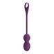 Вагинальные шарики с вибрацией и управлением с смартфона Pretty Love - Elvira dark Purple, BI-210212HP-2