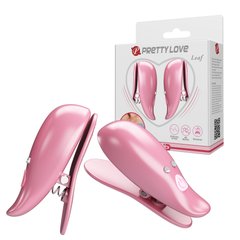 Вибростимуляторы для сосков Pretty Love - Leaf, 10 vibration functions, BI-300036