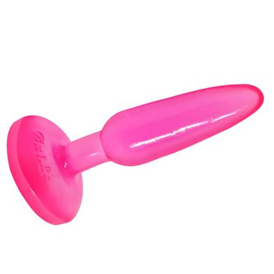 Анальна пробка на присоску "Butt plug" BI-017001 Pink