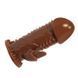 Насадка - презерватив BI-016007--0902S ( коричневая )
