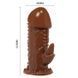 Насадка - презерватив BI-016007--0902S ( коричневая )