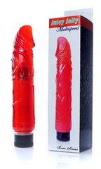 Вібратор Boss Series - Juicy Jelly Multispeed Red, (довжина 22 см, діаметр 4 см) BS6700075