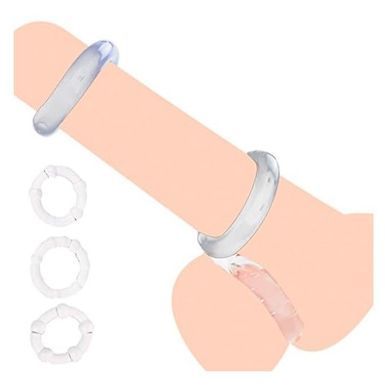 Набір ерекційних кілець Stay hard, CN-330300012 Blue