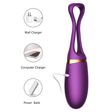 Виброяйцо с пультом ДУ - Vibrating Silicone Love EGG USB, BS6300002