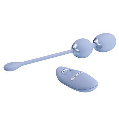 Вагинальные шарики с вибрацией Pretty Love - Willie Dream chaser 5 Blue, BI-014548W-A5