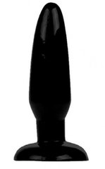 Анальная пробка на присоске "Butt plug" BI-017001R Black