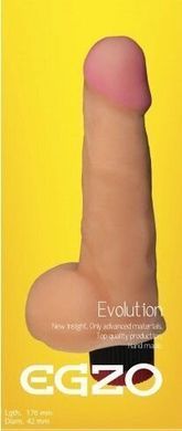 Вибратор EGZO Ciberskin V004 ( 17,6 см х 4,2 см )