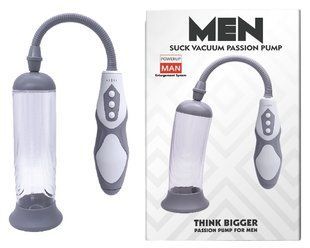 Автоматична вакуумна помпа із зарядкою від USB CANWIN Man Suck Vacuum Passion Pump - P688AU
