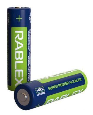 Батарейка щелочная RABLEX Alkaline LR03 AAA Shrink ( 2 шт )