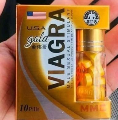 Таблетки для усиления потенции - Usa Viagra Gold (10 шт)