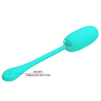 Віброяйце, що перезаряджається Pretty Love - Julius EGG Green, BI-014653-4