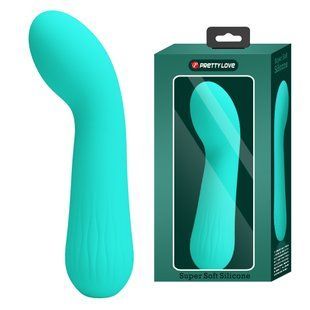 Вибромассажер для стимуляции точки G Pretty Love - Faun Green, BI-014724-4
