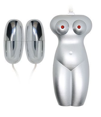 Мастурбатор с двойной вибрацией и двумя входами LyBAILE - Pussy & Ass hole, BM-009115