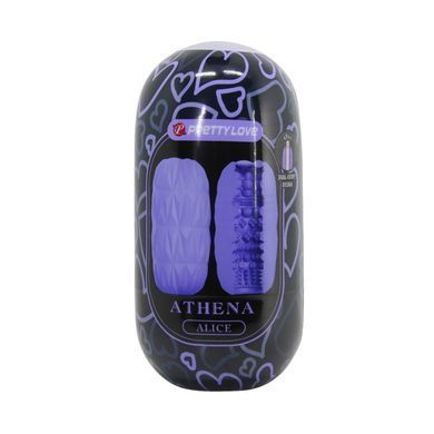 Мастурбатор яйце Pretty Love - Athena ALICE Purple, BM-00900T100-2