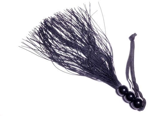 Силиконовый флогер ( длина 26 см ) Fetish Boss Series - Silicone Whip Black 10", BS6100037