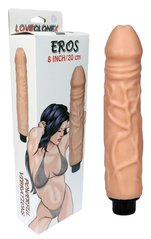 Вібратор Boss Series - Eros Loveclonex 8", ( длина 23,5 см, диаметр 4 см ), BS2100018