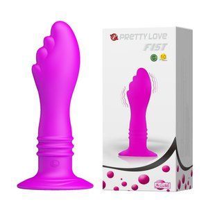 Вибратор на присоске PRETTY LOVE Fist, BI-014202
