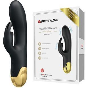 Вібратор з кліторальною стимуляцією Pretty Love "Double Pleasure" BI-014626