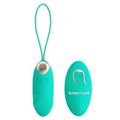 Виброяйцо серии Pretty Love - Julia Dream chaser 2 Green, BI-014362W-4A4