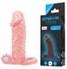 Насадка-презерватив з вібрацією Brave Man, BI-016010 - 1 (тілесна )