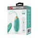Виброяйцо серии Pretty Love - Julia Dream chaser 2 Green, BI-014362W-4A4