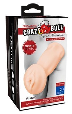 Мастурбатор-вагіна Crazy Bull - Ruby Soft Skin, BM-009133
