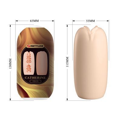 Мастурбатор яйцо Pretty Love Catherine - Olga Beige, BI-014932-4-3