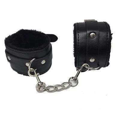 Наручники с мехом SKN-C050, BLACK