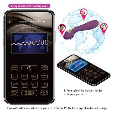 Смарт вібратор Pretty Love - HECTOR G-SPOT VIBRATOR з електростимуляцією, BI-014765HP-1