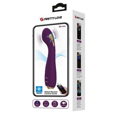 Смарт вібратор Pretty Love - HECTOR G-SPOT VIBRATOR з електростимуляцією, BI-014765HP-1