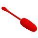 Віброяйце з рельєфним дизайном Pretty Love - MARINA EGG Red, BI-014708-2