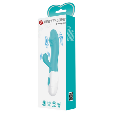 Вибратор серии Pretty Love - SNAPPY light blue, BI-014173-A1
