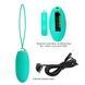 Виброяйцо серии Pretty Love - Jenny Dream chaser 1 Green, BI-014362W-9A4