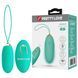Виброяйцо серии Pretty Love - Jenny Dream chaser 1 Green, BI-014362W-9A4