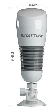Вагина-мастурбатор на присоске Pretty Love - Hedy, BM-00900T49N-3