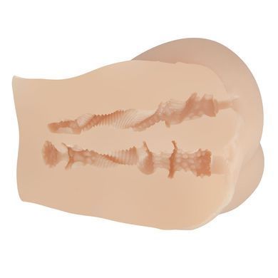 Мастурбатор вагина-анус с вибрацией Crazy Bull - Emilia soft skin, BM-009245Z