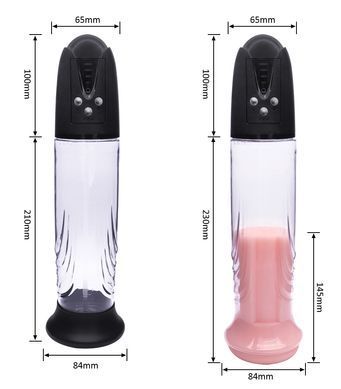 Автоматична вакуумна помпа із зарядкою від USB CANWIN Passion Pump Men - P668AU