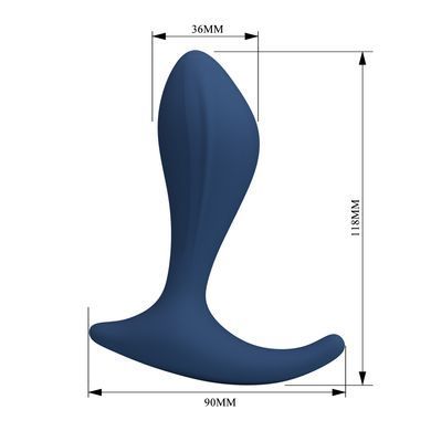 Масажер простати MR.PLAY - Bill Silicone Prostate Massager, BI-040240-MR
