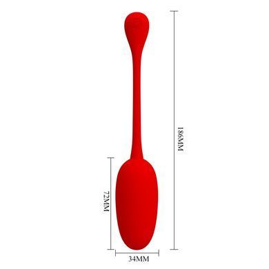 Віброяйце, що перезаряджається Pretty Love - Knucker Red, BI-014786-2