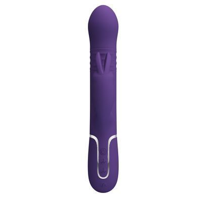 Вібромасажер із поступальним рухом серії Pretty Love - Coale Dark Purple, BW-500013-2
