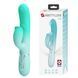 Пульсатор с клиторальным стимулятором Pretty Love - Gigi Light Green, 7 thumping functions 7 licking modes, BW-500035-4