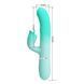 Пульсатор с клиторальным стимулятором Pretty Love - Gigi Light Green, 7 thumping functions 7 licking modes, BW-500035-4