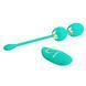 Вагинальные шарики с вибрацией Pretty Love - Willie Dream chaser 5 Green, BI-014548W-A4