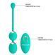 Вагинальные шарики с вибрацией Pretty Love - Willie Dream chaser 5 Green, BI-014548W-A4