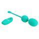 Вагинальные шарики с вибрацией Pretty Love - Willie Dream chaser 5 Green, BI-014548W-A4